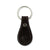 Hanks Bell Leather Key Fob in Havana with H stamped on front