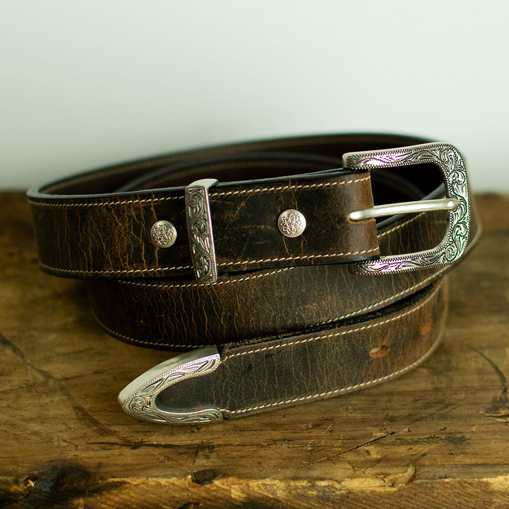 Dakota Belt Wrapped on Wood