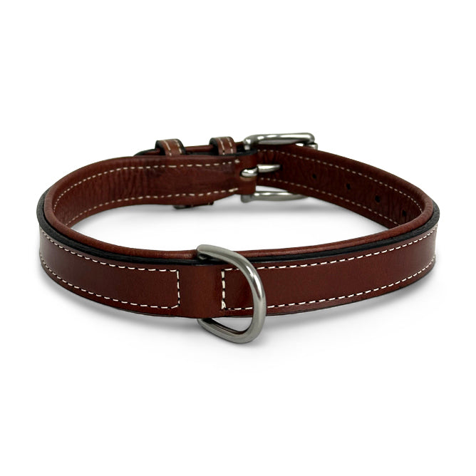 Leather Dog Rover Collar