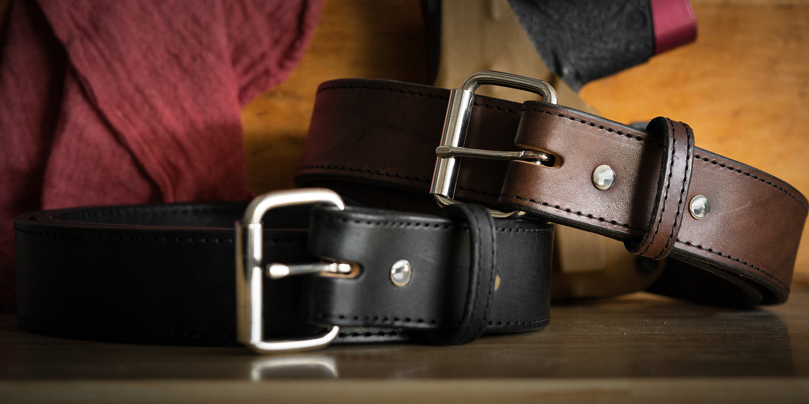 Gelante Genuine Full Grain Leather Belt Strap Without Belt Buckle