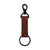 Handy Dandy Rectangle Keychain with snap and key ring combination in Oak