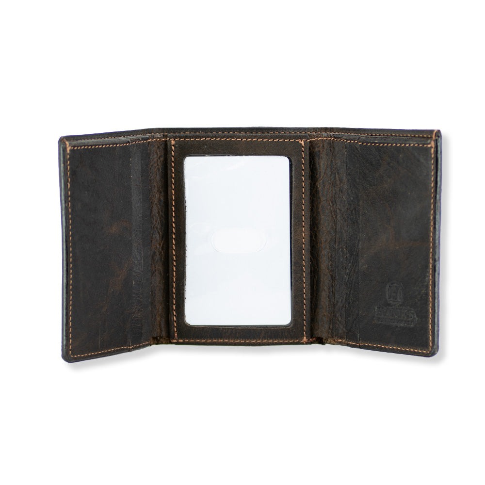 Stonewood Brown Trifold Wallet