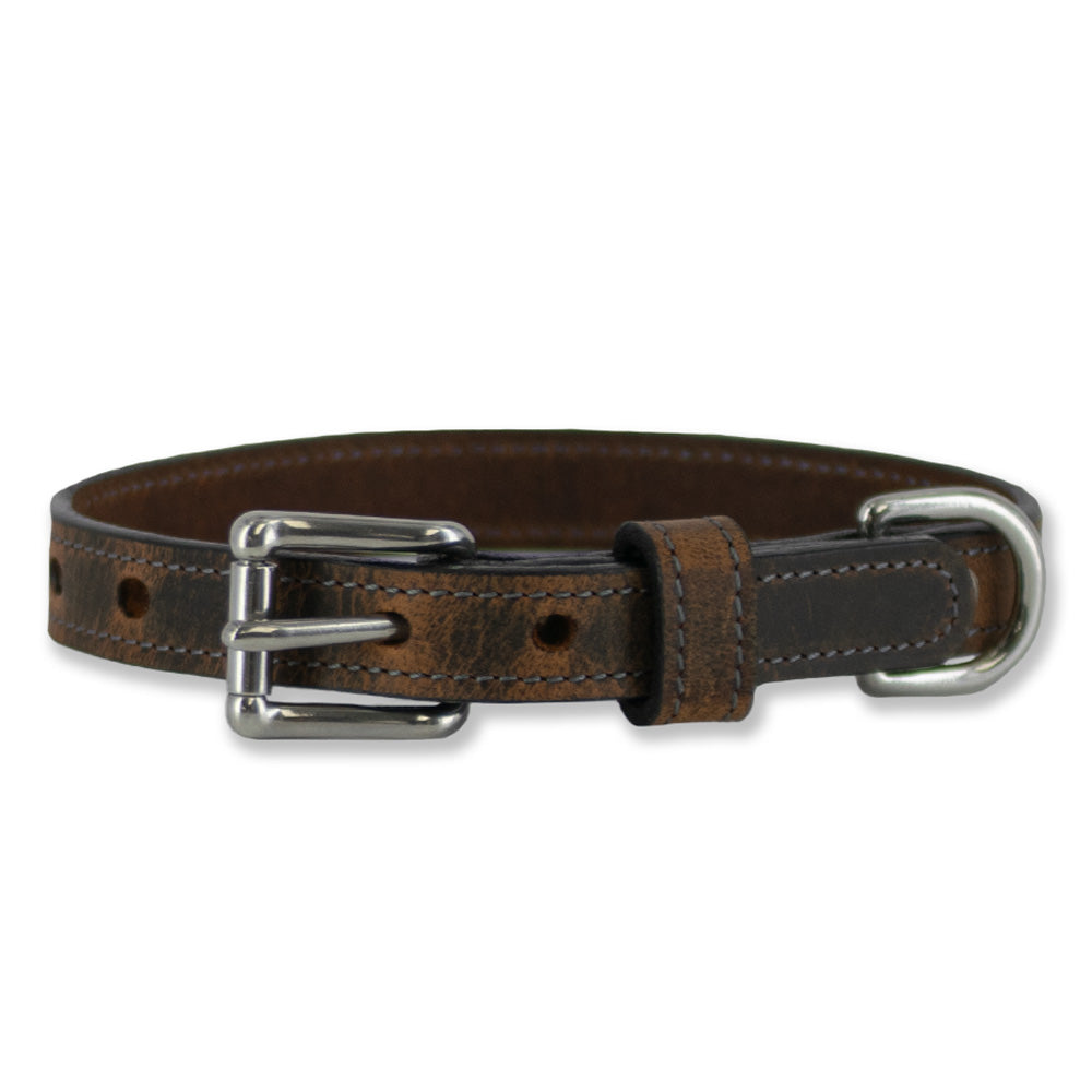 Front of Ollie Collar in Brown