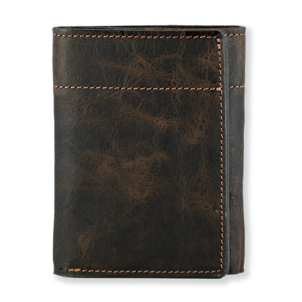 Stonewood Brown Trifold Wallet