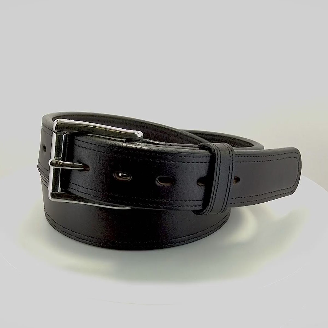 Leather Double Buckle chippewa outlet USA Belt briar Pitstop M 6.5 W 8