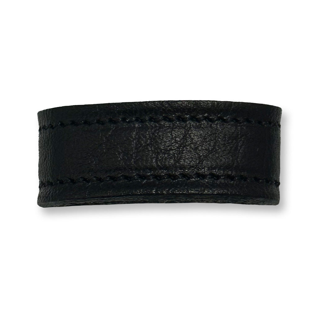 1.5" Black Embossed Keeper