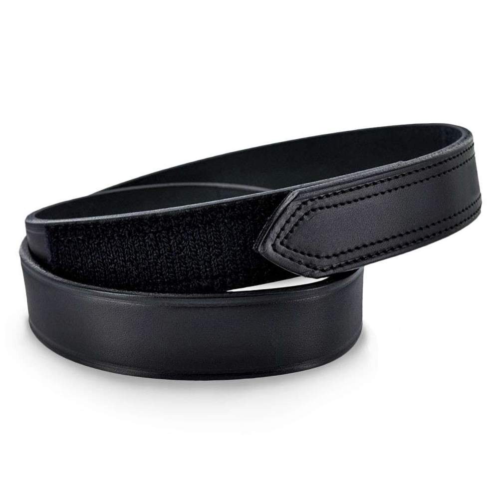 Mens Leather Buckle Closure Casual Belt