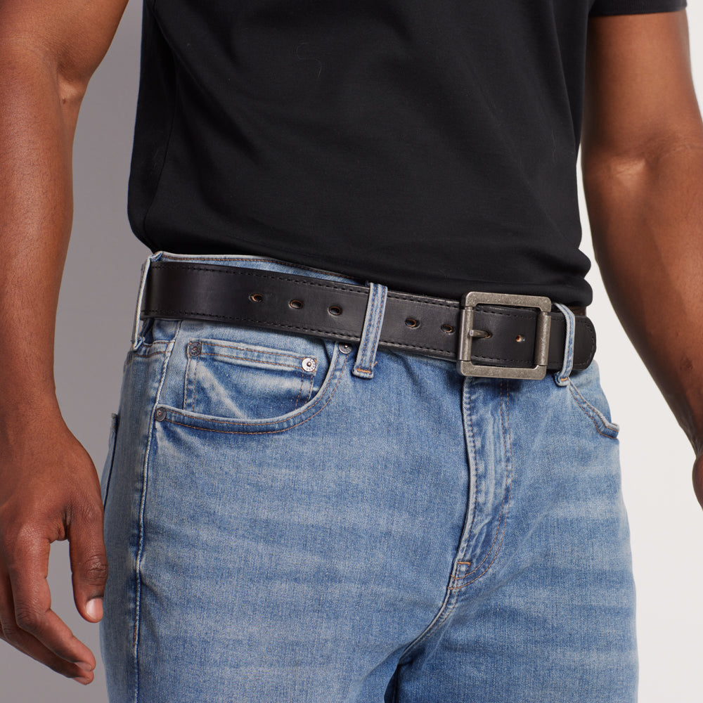 Grain Leather Reversible Belt – The Helm Clothing