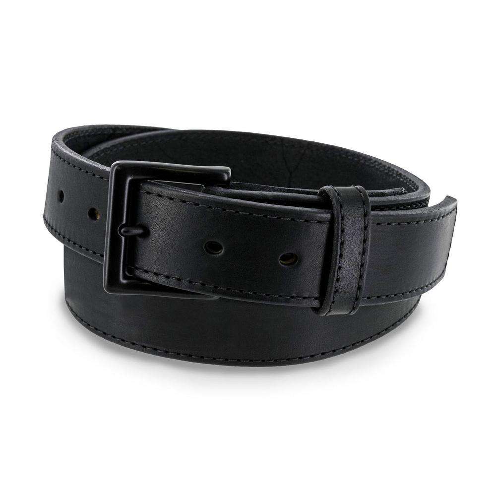 Leather Belt - Black - Men