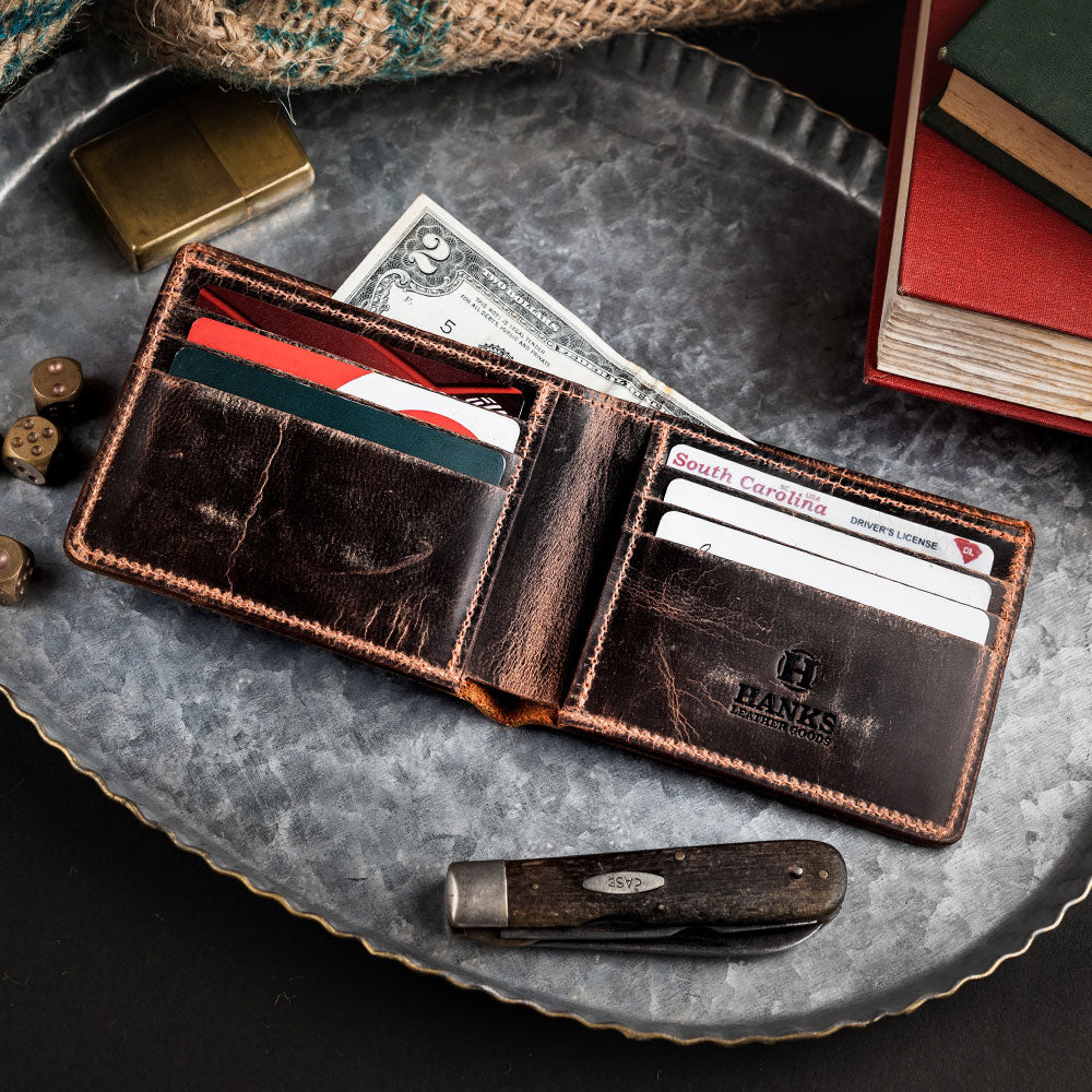 Handmade Leather Wallets USA