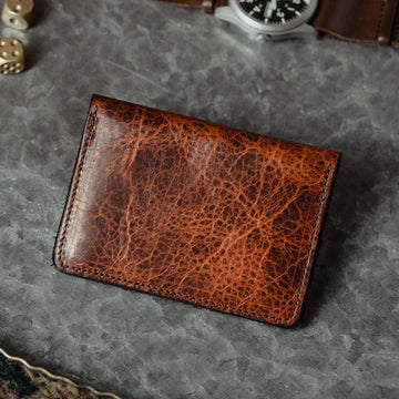 Mens Leather Wallets - Hanks Leather Wallet - Hanks Belts