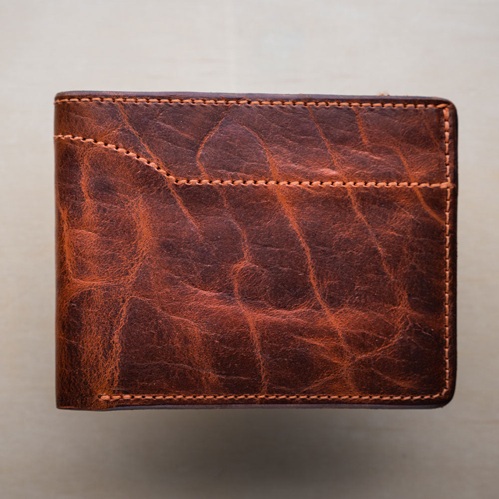 Bison Leather Bifold Wallet