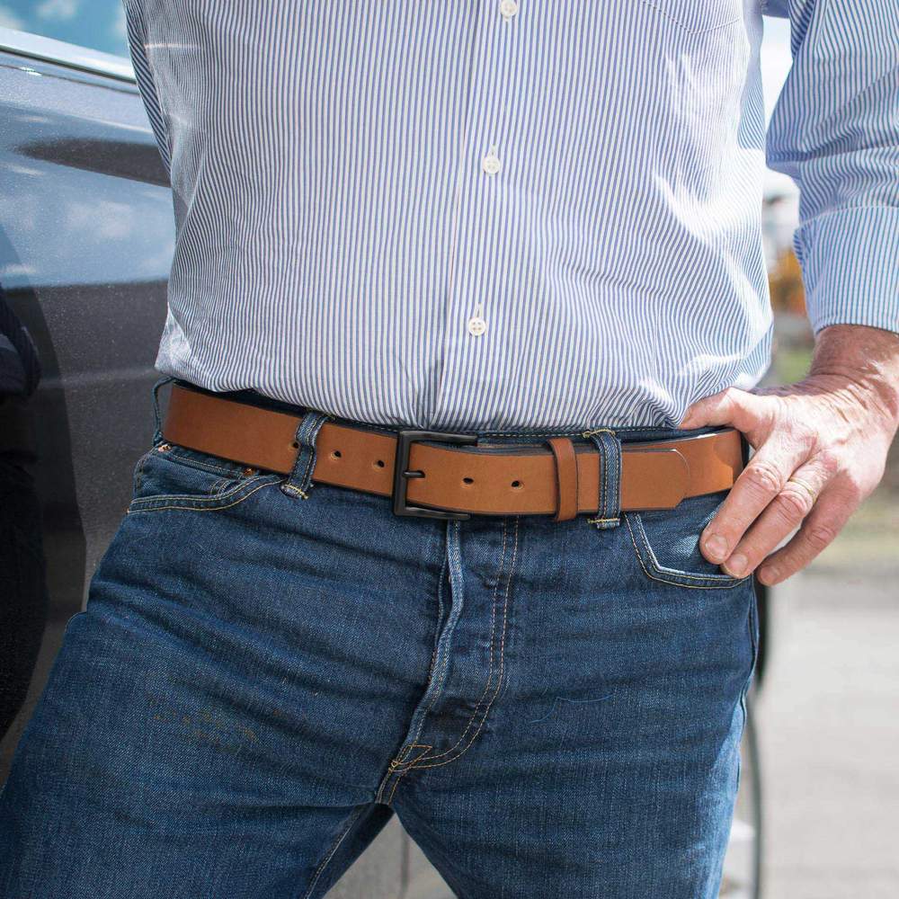 Кожаный ремень Carhartt. Mens Belt.