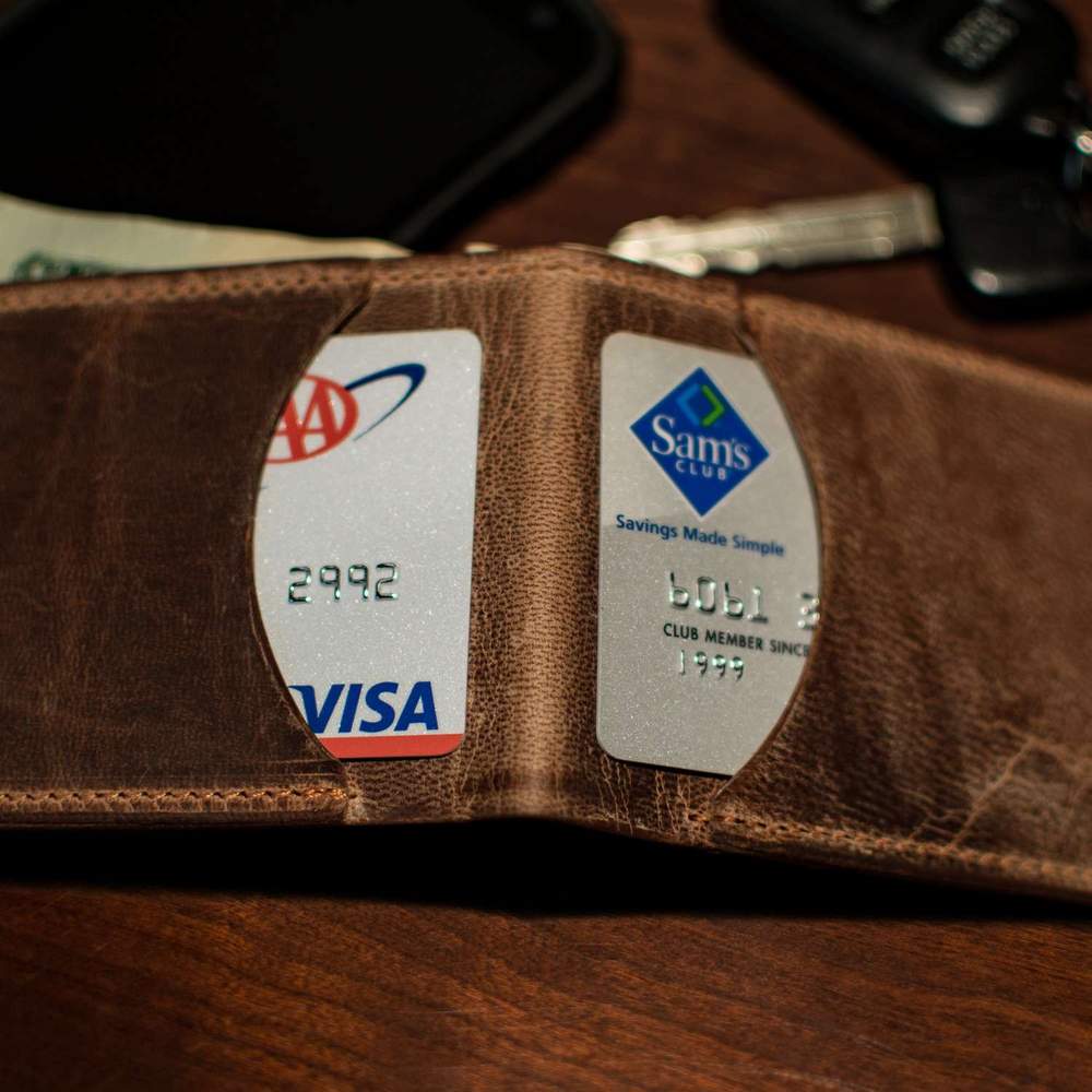 Handmade Slim Men's Bifold Wallet · Tan by Capra Leather