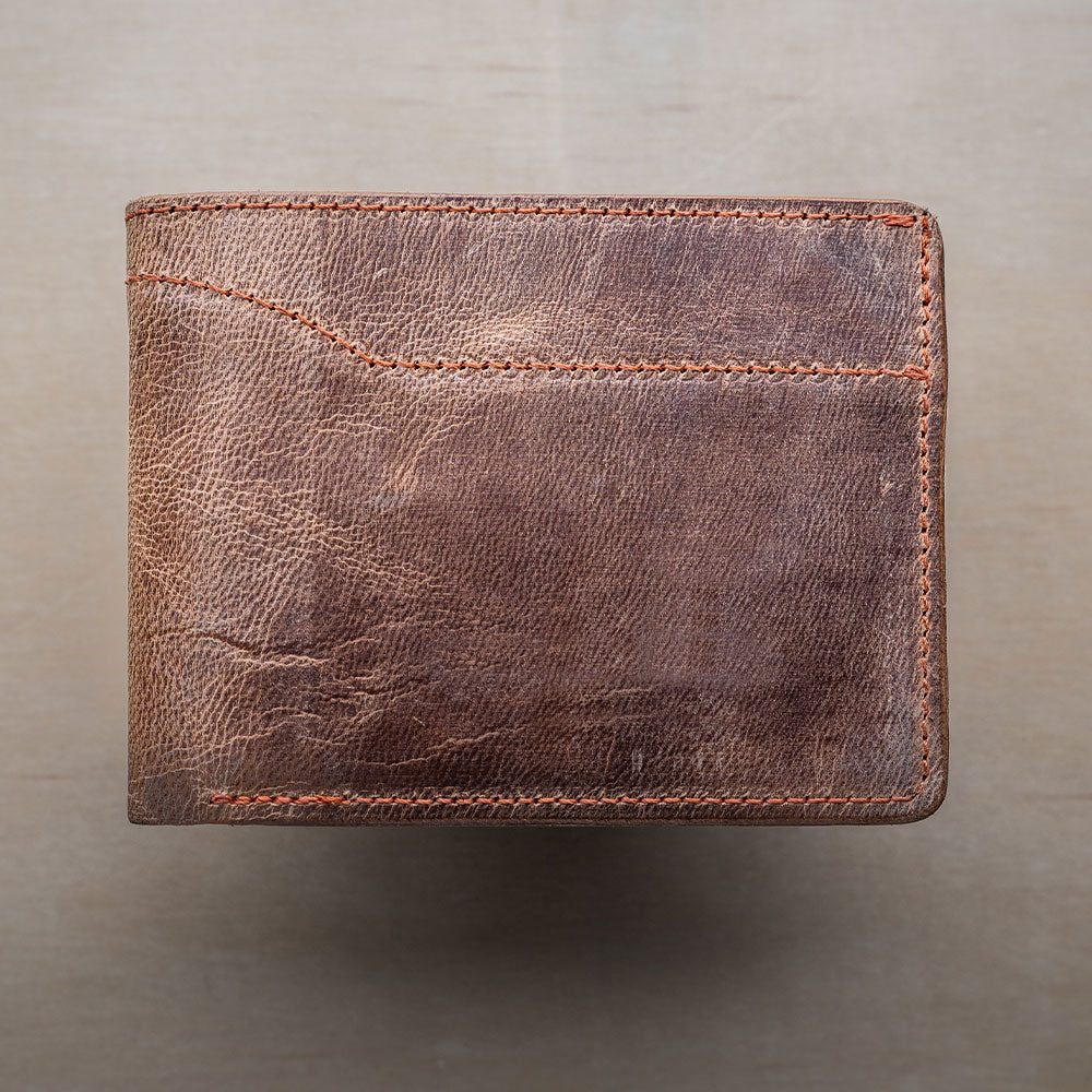 Mens Leather Wallets - Hanks Leather Wallet - Hanks Belts
